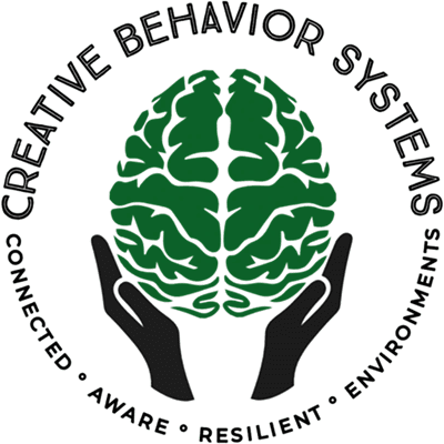 Green brain illustration on black background.
